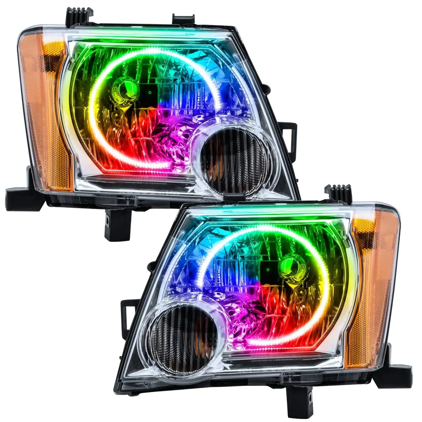 ORACLE Lighting 2005-2014 Nissan Xterra Pre-Assembled LED Halo Headlights by ORACLE Lighting