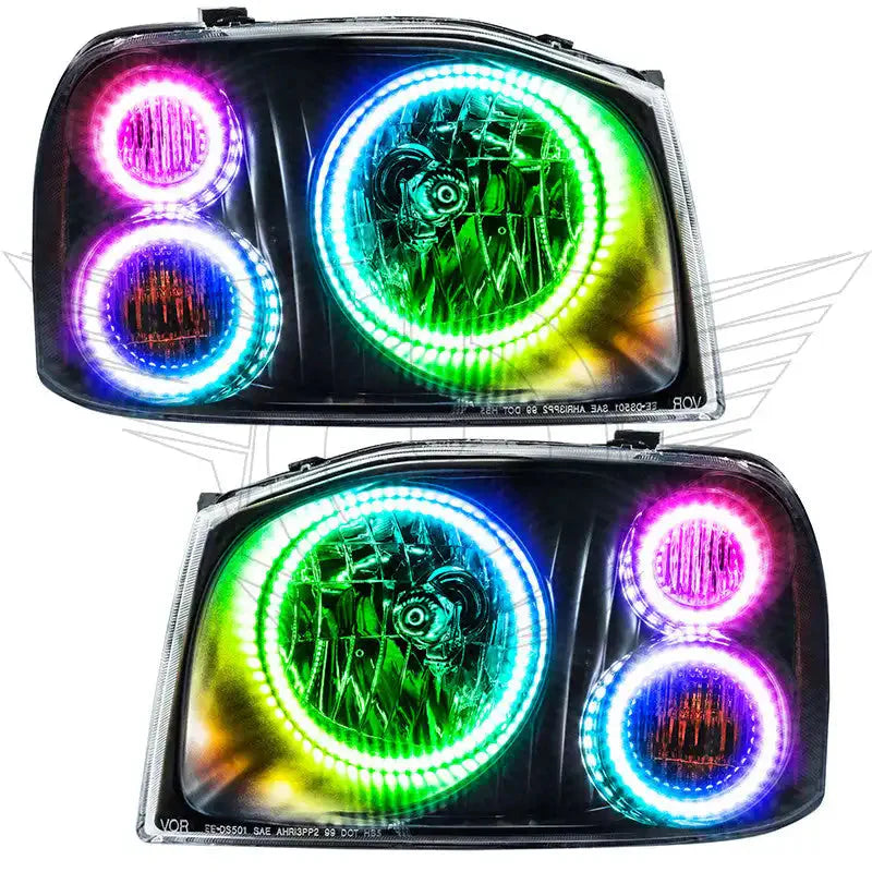ORACLE Lighting 2001-2004 Nissan Frontier LED Triple Halo Headlight Kit by ORACLE Lighting