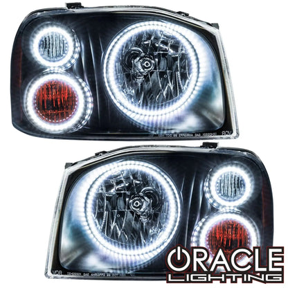 ORACLE Lighting 2001-2004 Nissan Frontier Pre-Assembled Halo Headlights-Triple Halos by ORACLE Lighting