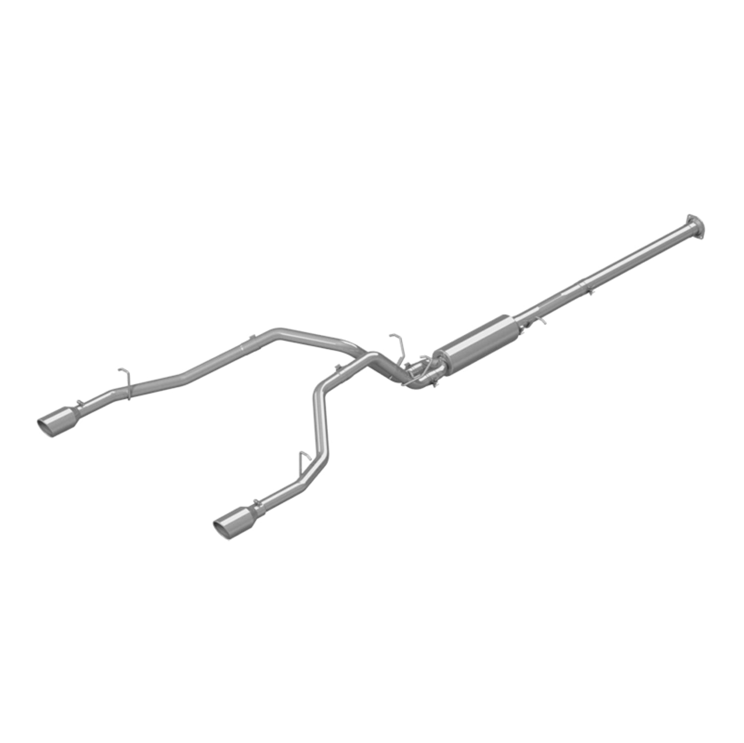 3in. Cat-Back. 2.5in. Dual Split Rear Exit. AL by MBRP Exhaust