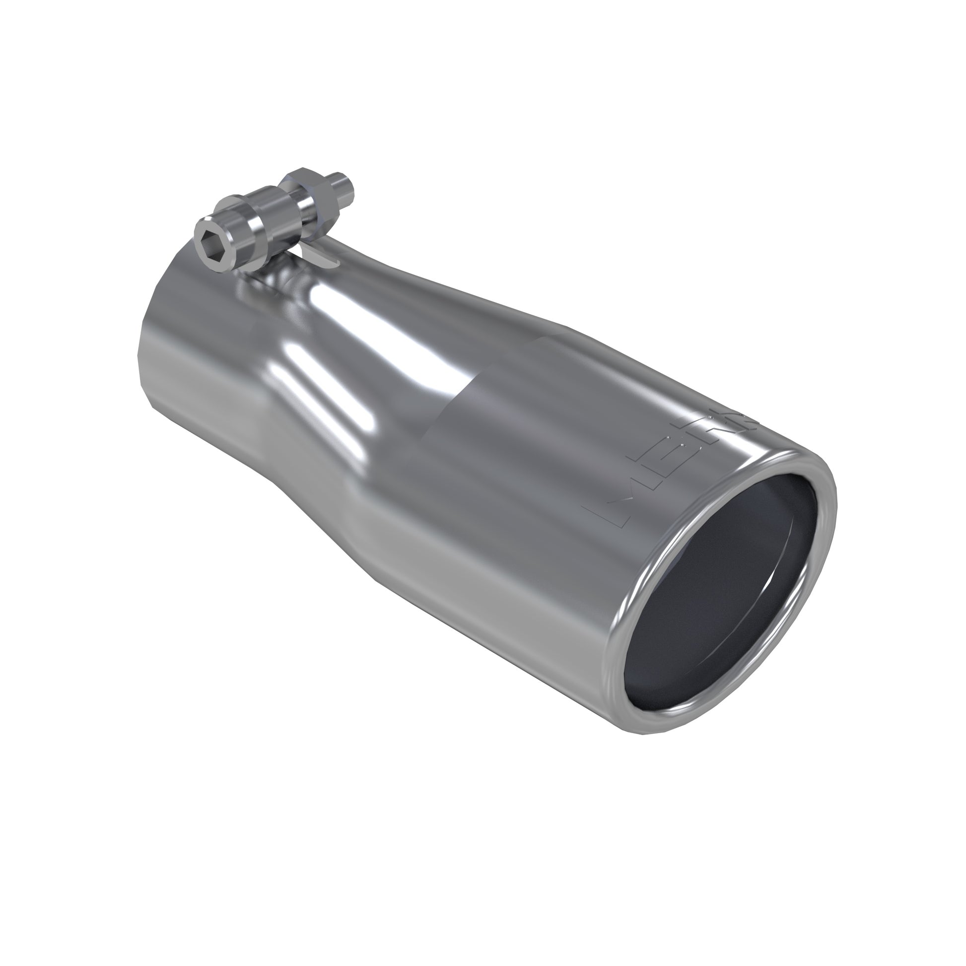 Tip. 3 in. O.D. Oval 2in. inlet 7 1/16in. length. T304 Stainless. by MBRP Exhaust