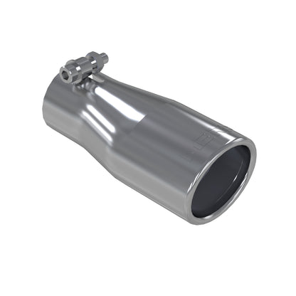 Tip. 3 in. O.D. Oval 2in. inlet 7 1/16in. length. T304 Stainless. by MBRP Exhaust