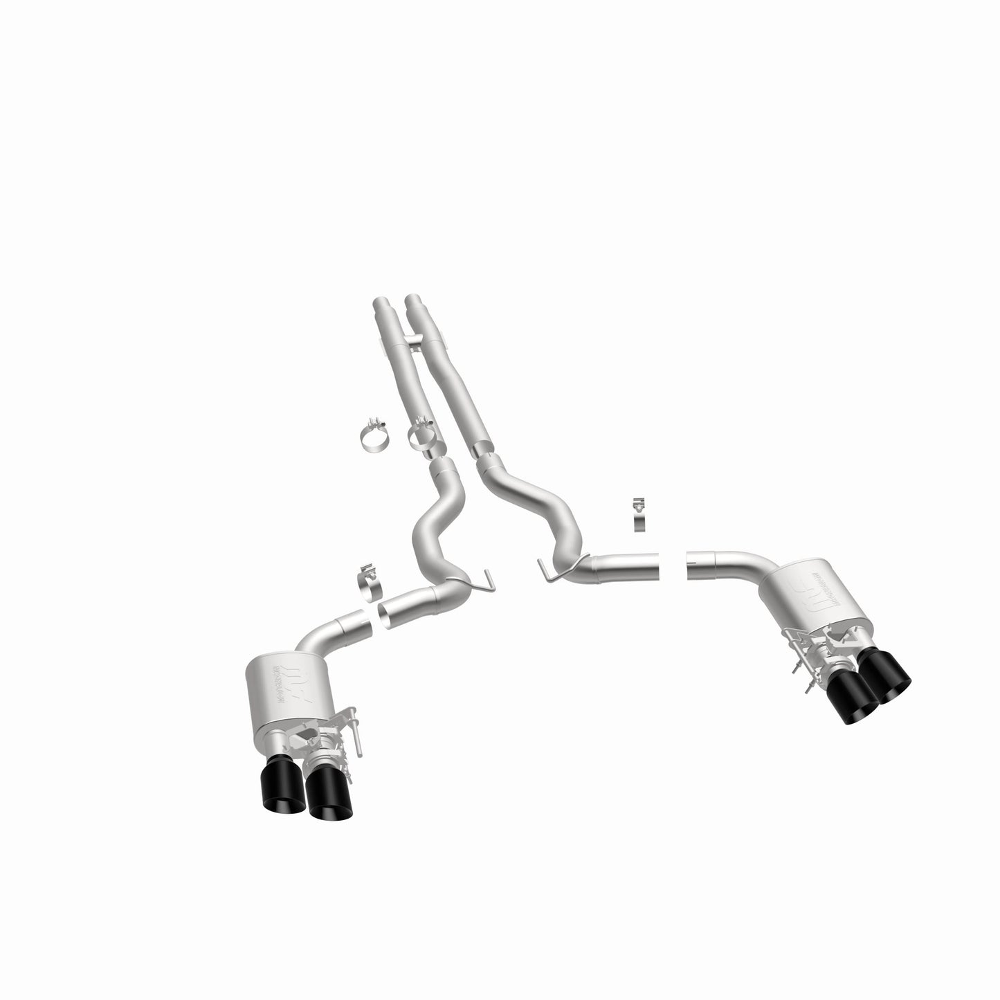 Magnaflow Competition Series Black Chrome Tips Cat-Back System by MagnaFlow Exhaust Products