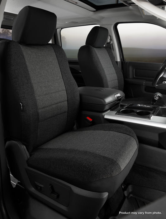 OE30 Series - Oe Tweed Custom Fit Front Seat Cover- Charcoal by FIA