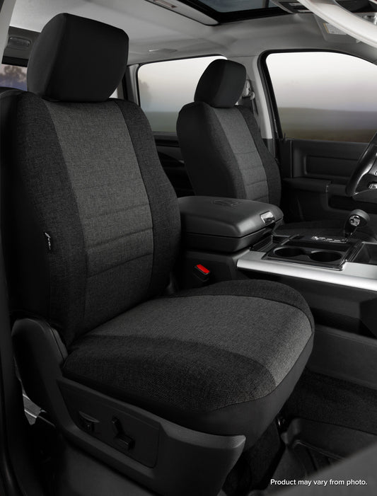 OE30 Series - Oe Tweed Custom Fit Front Seat Cover- Charcoal by FIA