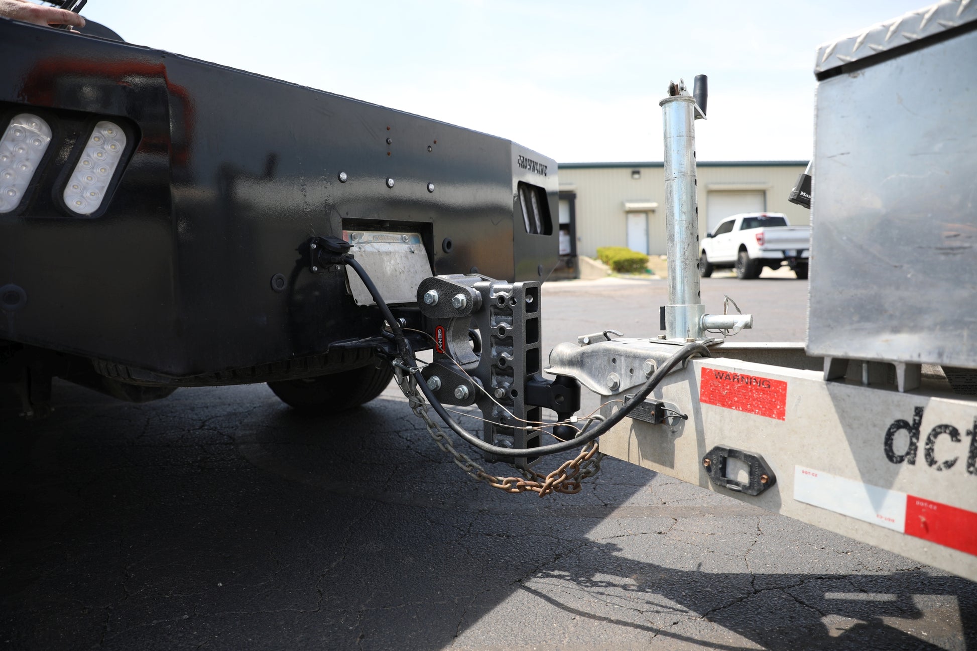 The BOSS TORSION-FLEX 2" Shank 10" Drop 1.7K TW 16K Hitch Dual-Ball Pintle Lock by GEN-Y Hitch
