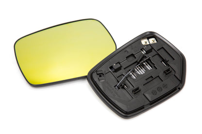 OLM Wide Angle Convex Mirrors with Defrosters / Turn Signals / Blind Spot Detection (Golden) - 2015-2021 WRX/STI by OLM