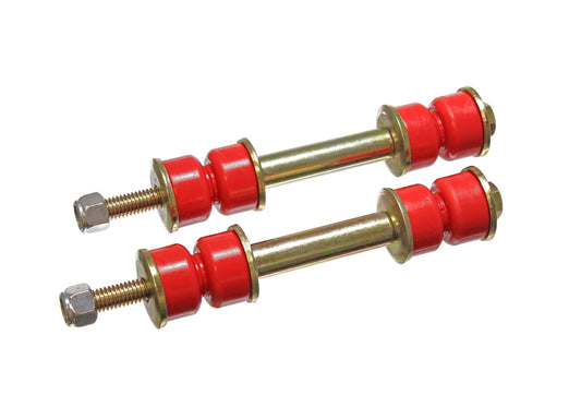 Fixed Length End Link Set; Red; L-2 5/8 in.; by Energy Suspension
