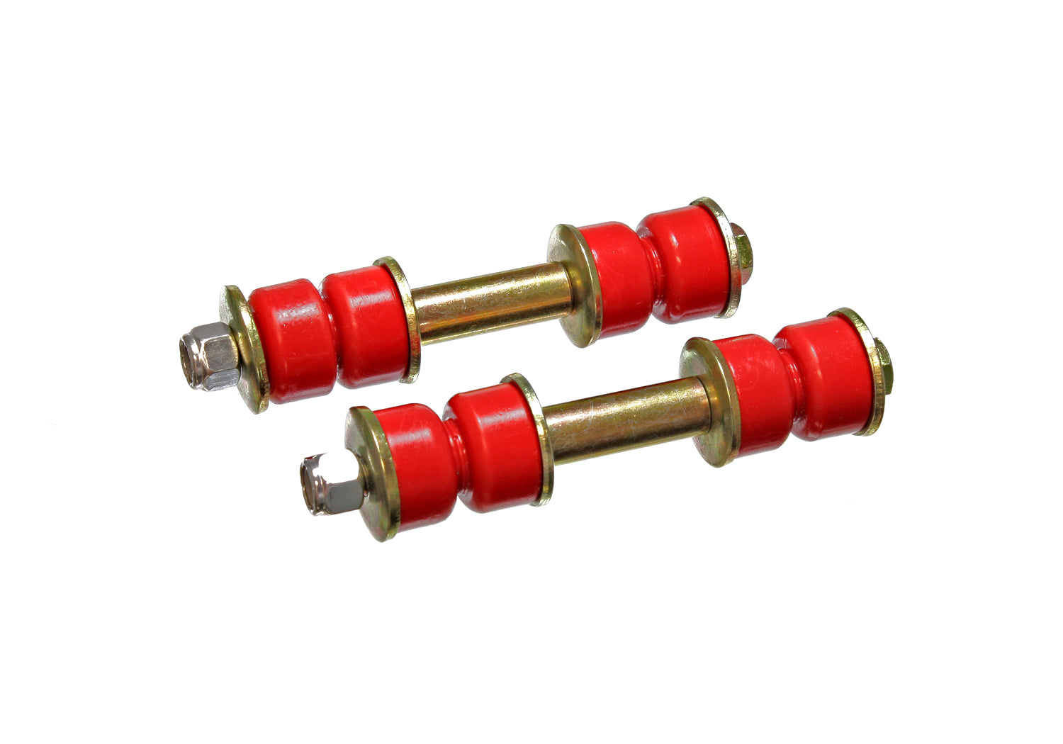 Fixed Length End Link Set; Red; L-1 5/8 in.; by Energy Suspension