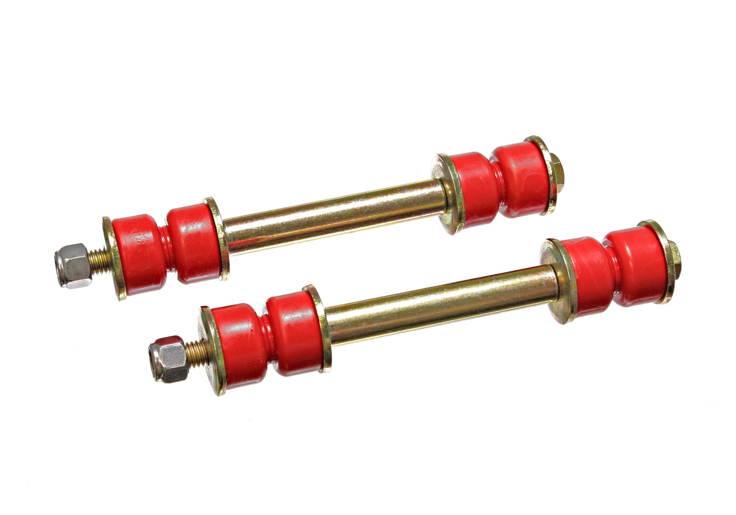 Fixed Length End Link Set; Red; L-3 9/16 in.; by Energy Suspension