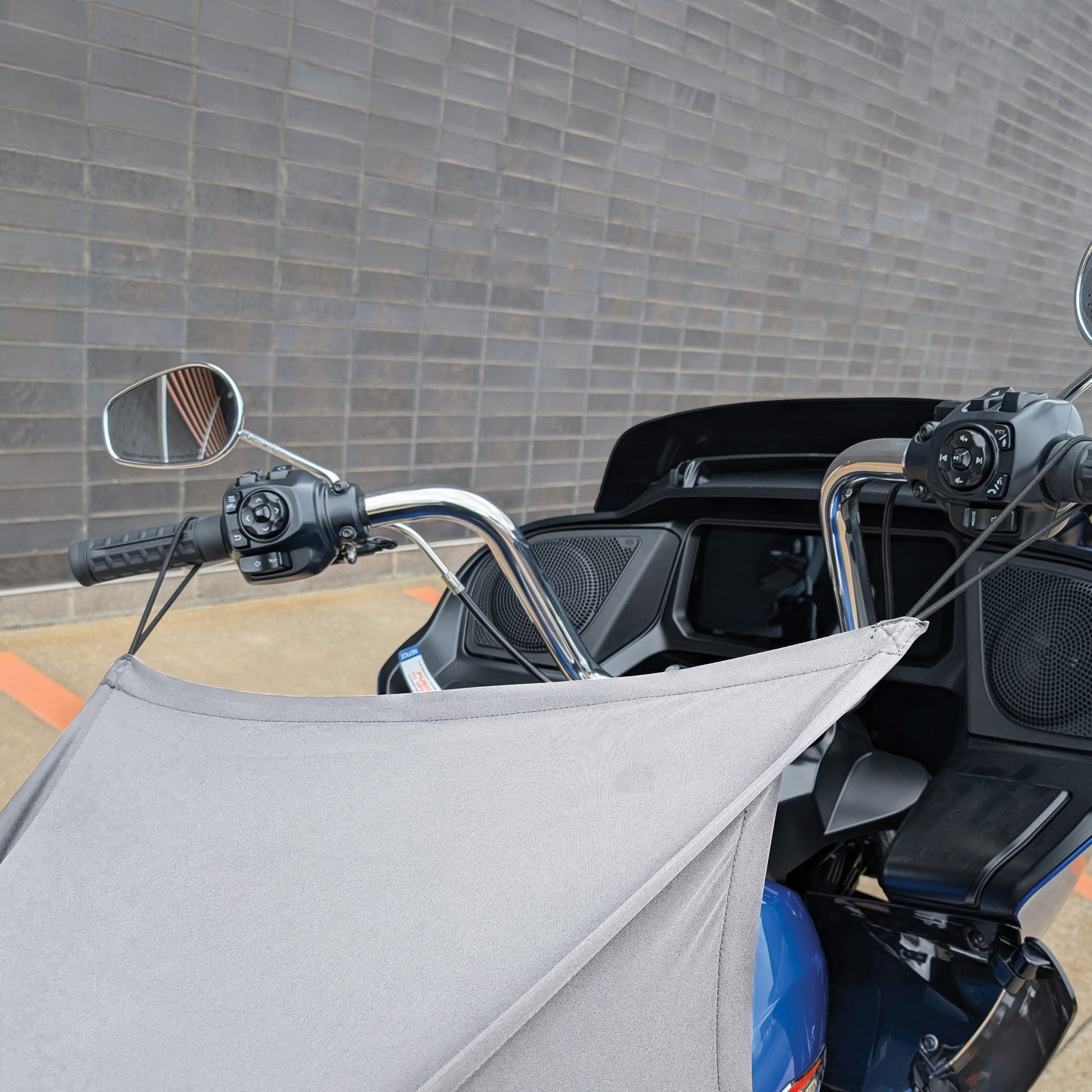 Motorcycle Seat Shade Cover by Design Engineering