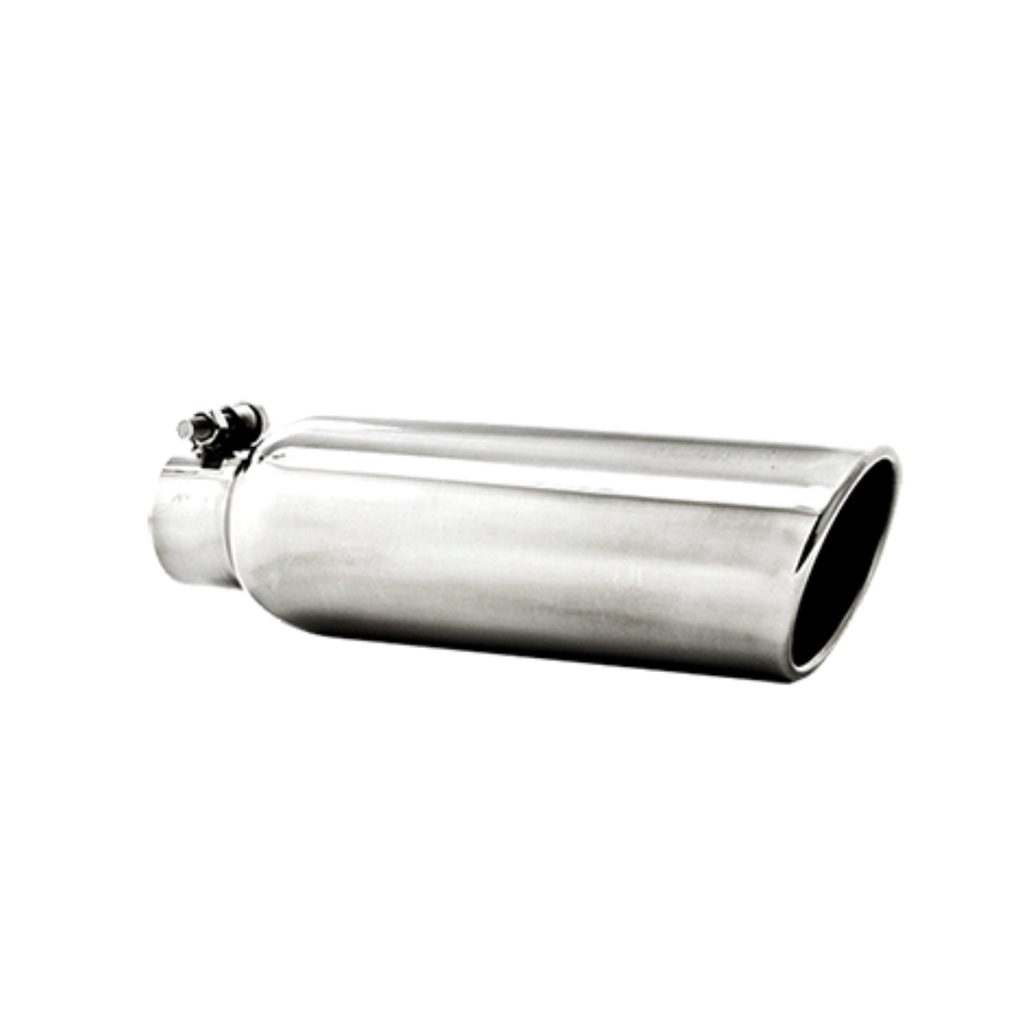 3.5in. OD. 2.25in. inlet. 12in. in length. Angled Cut Rolled End. T304. by MBRP Exhaust
