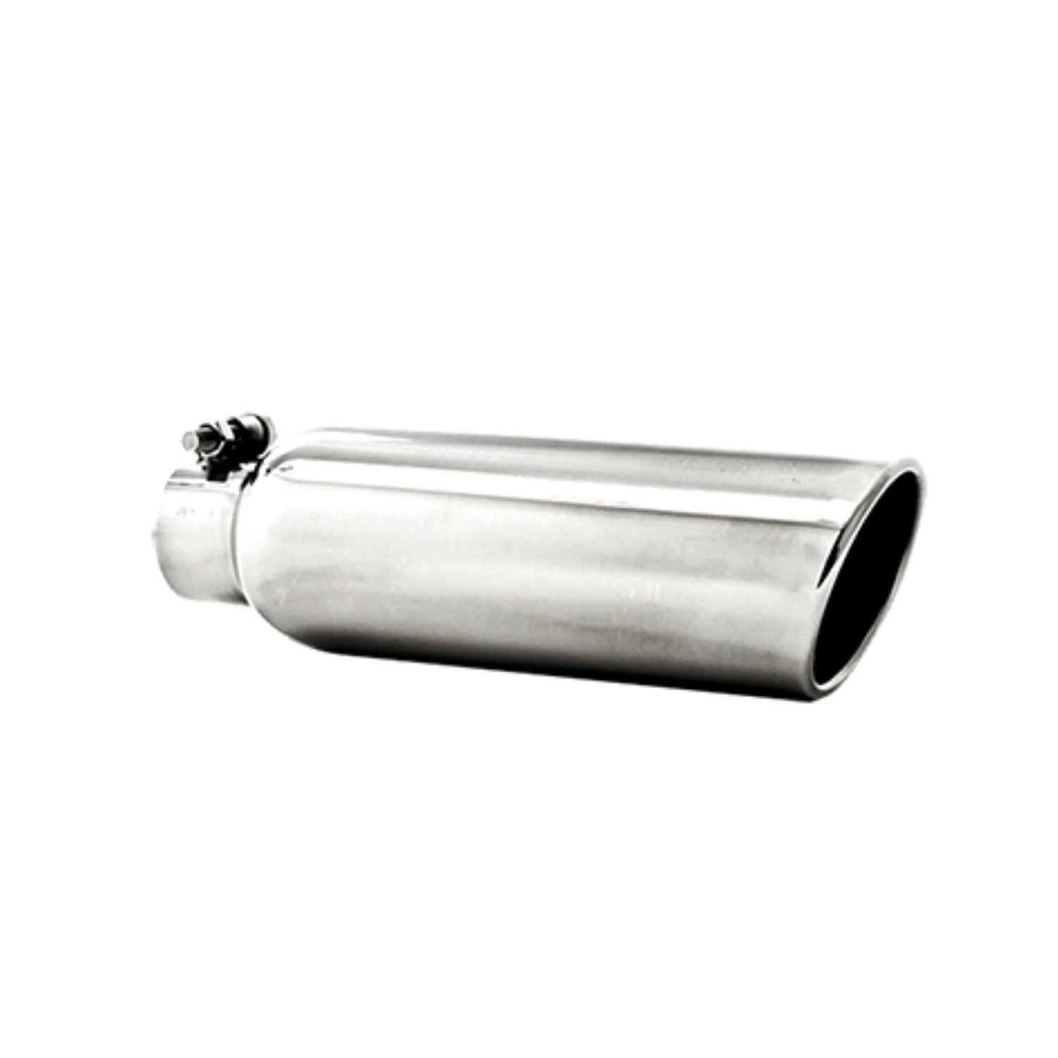 3.5in. OD. 2.25in. inlet. 12in. in length. Angled Cut Rolled End. T304. by MBRP Exhaust