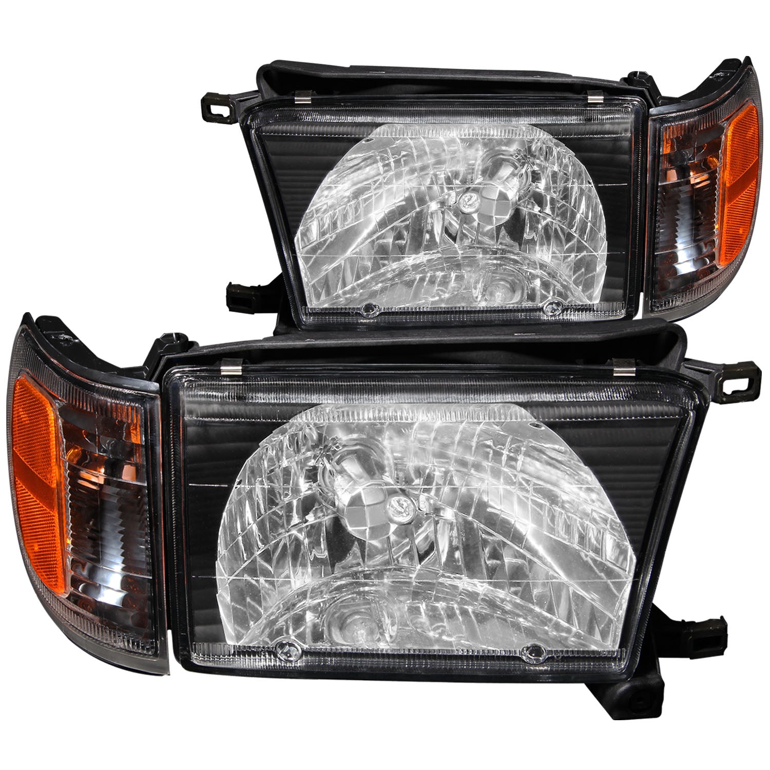 Crystal Headlight Set by ANZO USA