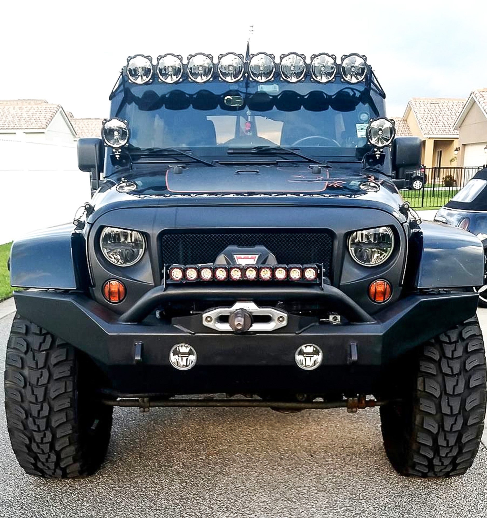 KC Pro6 Gravity LED 6in Infinity Ring Driving 2-Light System Universal by KC HiLiTES