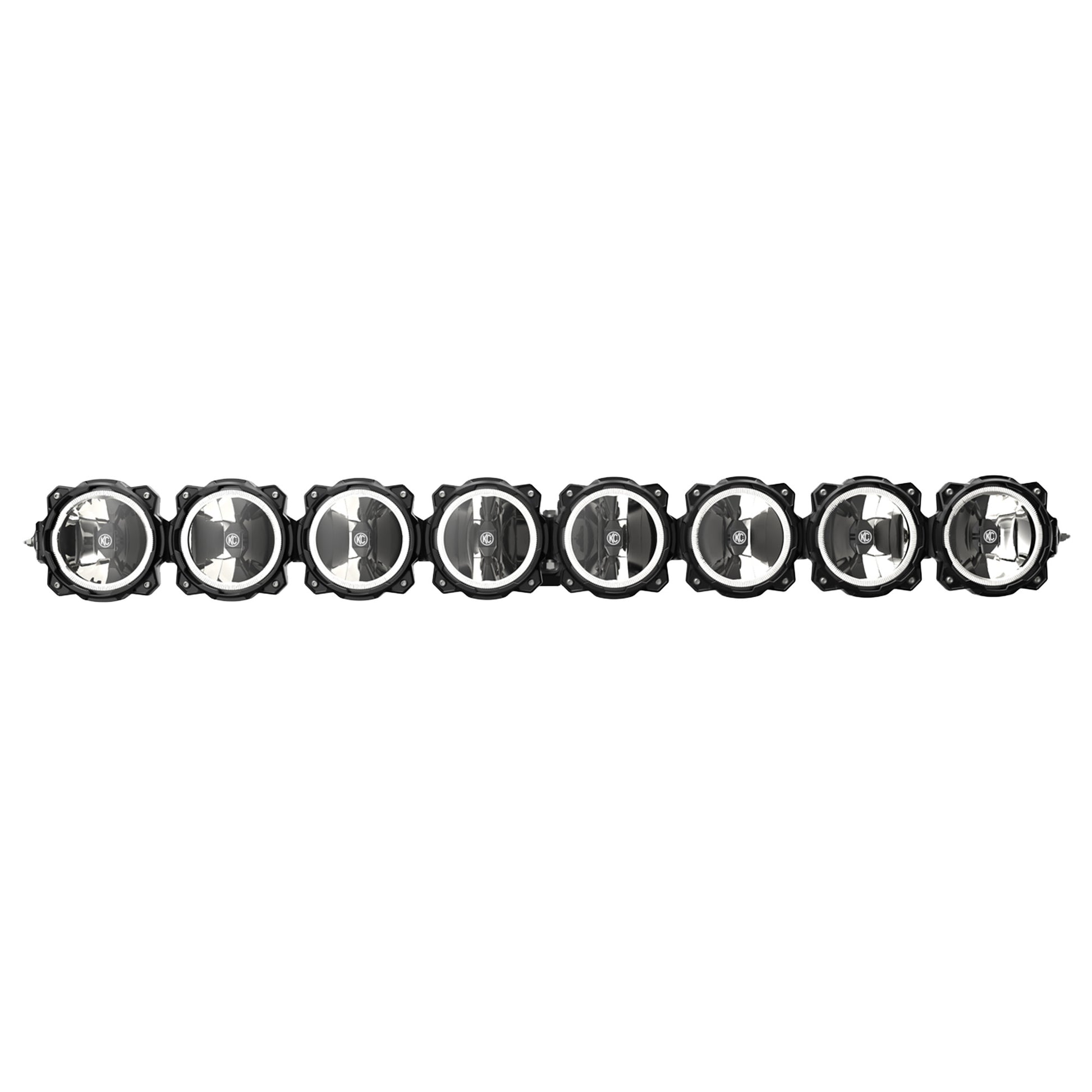 KC Pro6 Gravity LED 50in 8-Light Combo System Universal by KC HiLiTES