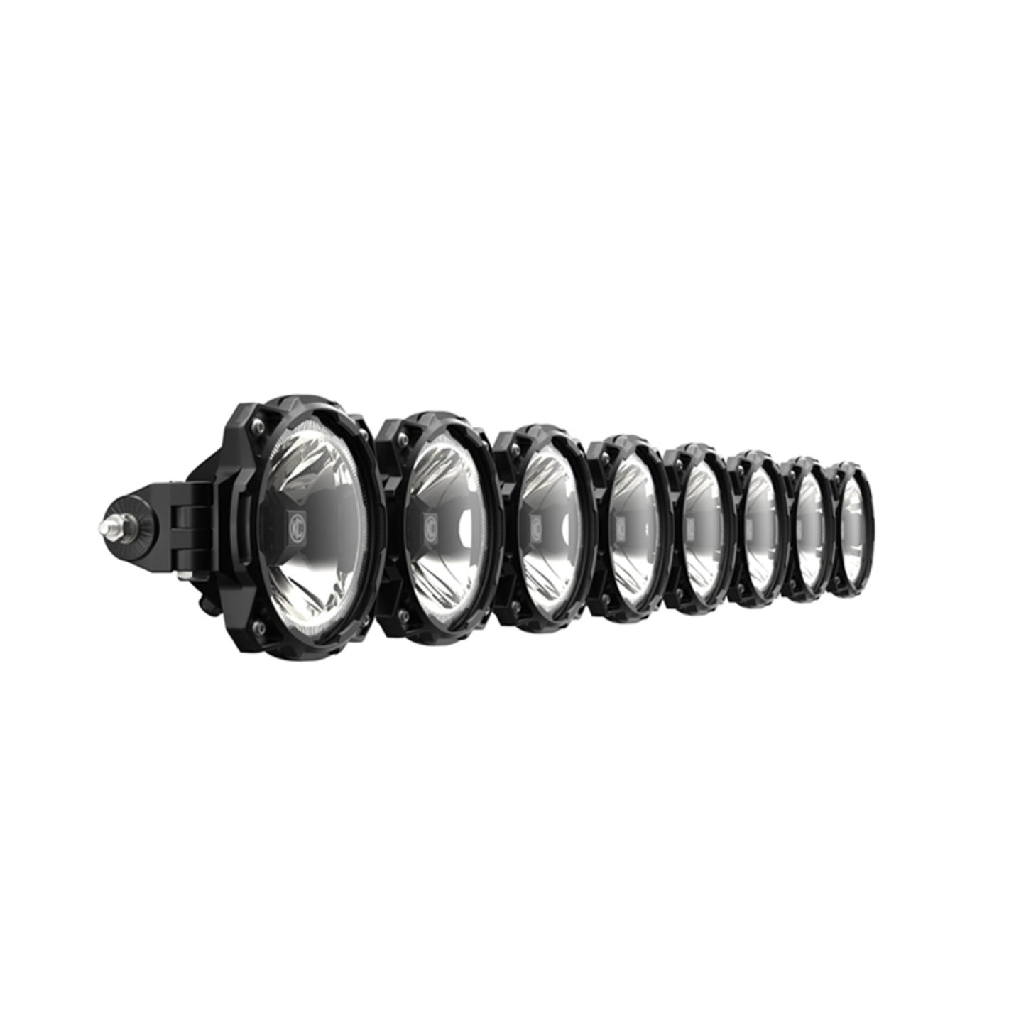 KC Pro6 Gravity LED 50in 8-Light Combo System Universal by KC HiLiTES