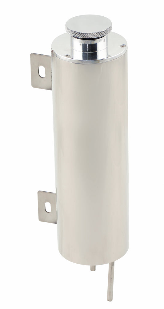 Mr. Gasket Overflow Tank - 3 Inch Diameter 10" Height Polished Stainless Steel by Mr Gasket
