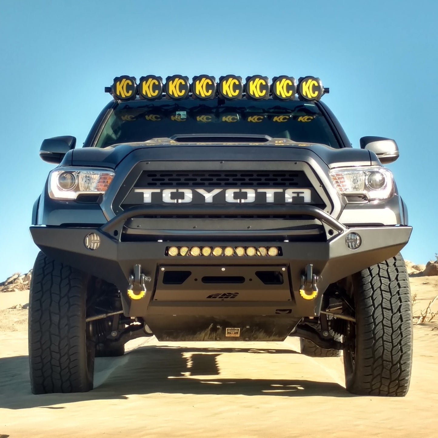 KC Pro6 Gravity LED 50in 8-Light Combo System 2005-2024 Toyota Tacoma by KC HiLiTES