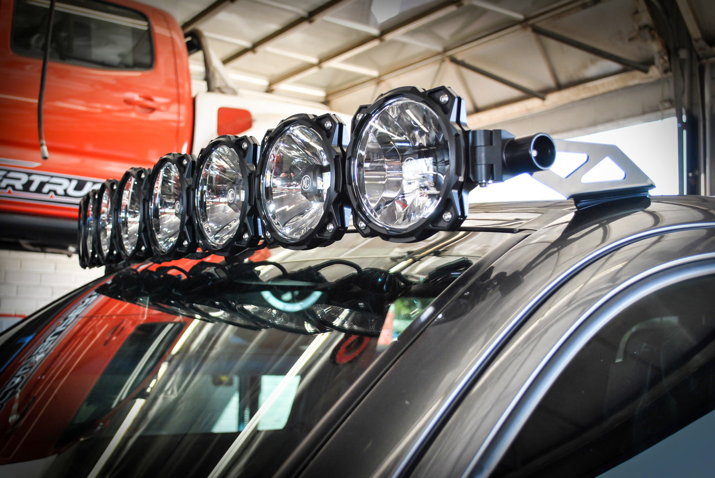 KC Pro6 Gravity LED 50in 8-Light Combo System 2005-2024 Toyota Tacoma by KC HiLiTES