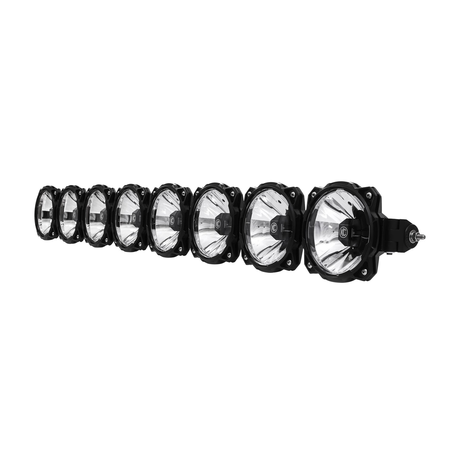KC Pro6 Gravity LED 50in 8-Light Combo System 2005-2024 Toyota Tacoma by KC HiLiTES