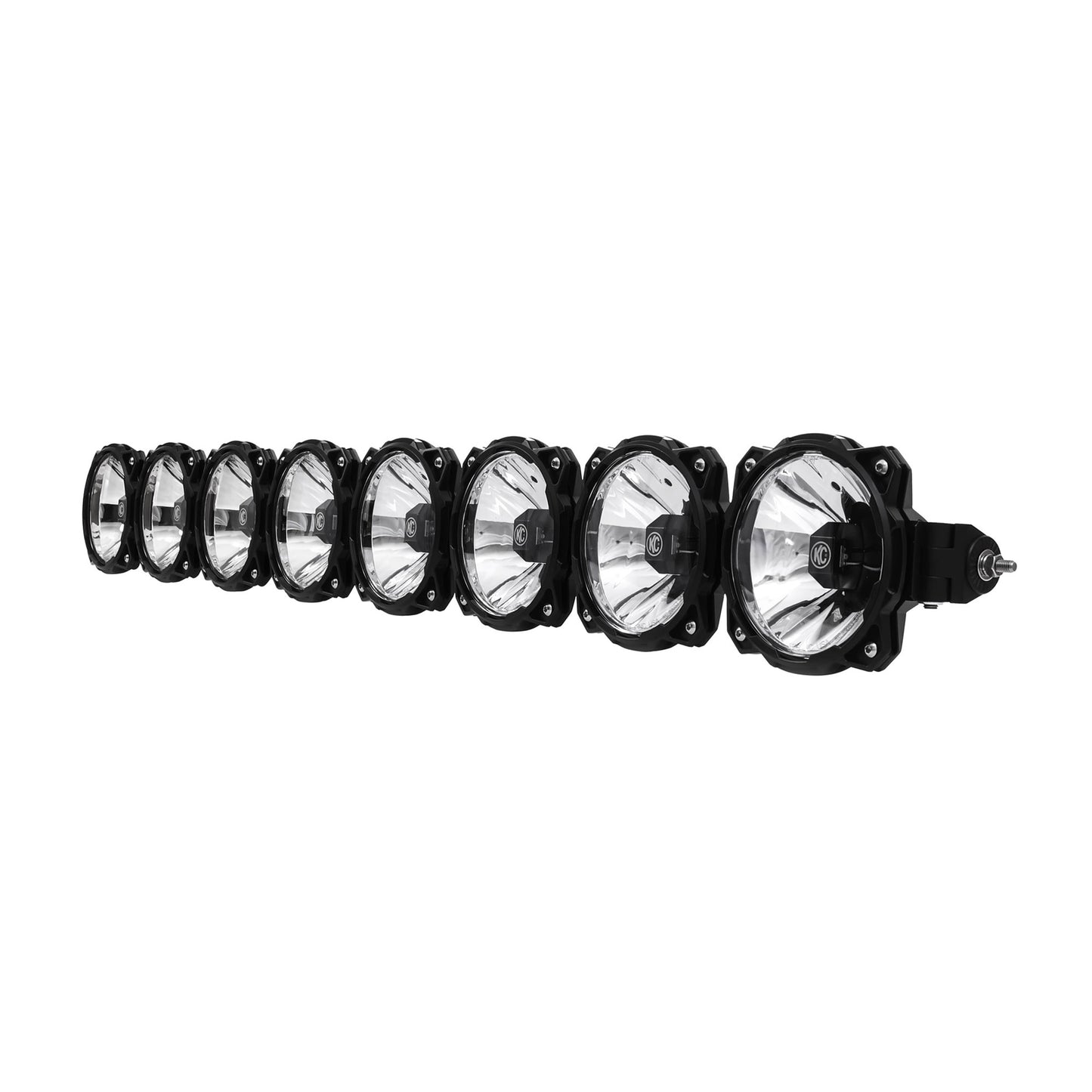 KC Pro6 Gravity LED 50in 8-Light Combo System 2005-2024 Toyota Tacoma by KC HiLiTES