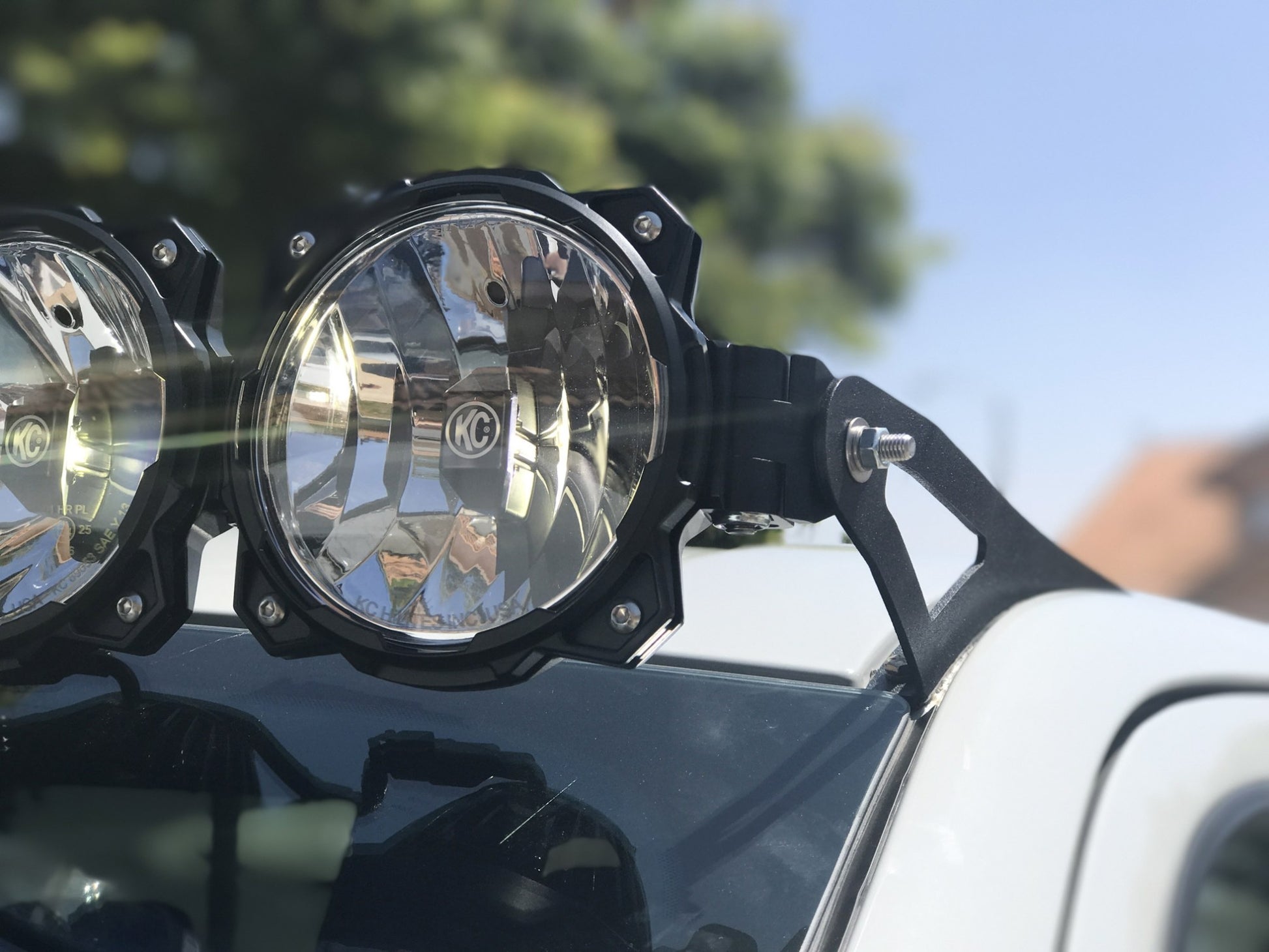 KC Pro6 Gravity LED 57in 9-Light Combo System 2015-2020 Ford F-150 SVT Raptor by KC HiLiTES