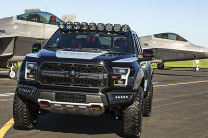 KC Pro6 Gravity LED 57in 9-Light Combo System 2015-2020 Ford F-150 SVT Raptor by KC HiLiTES