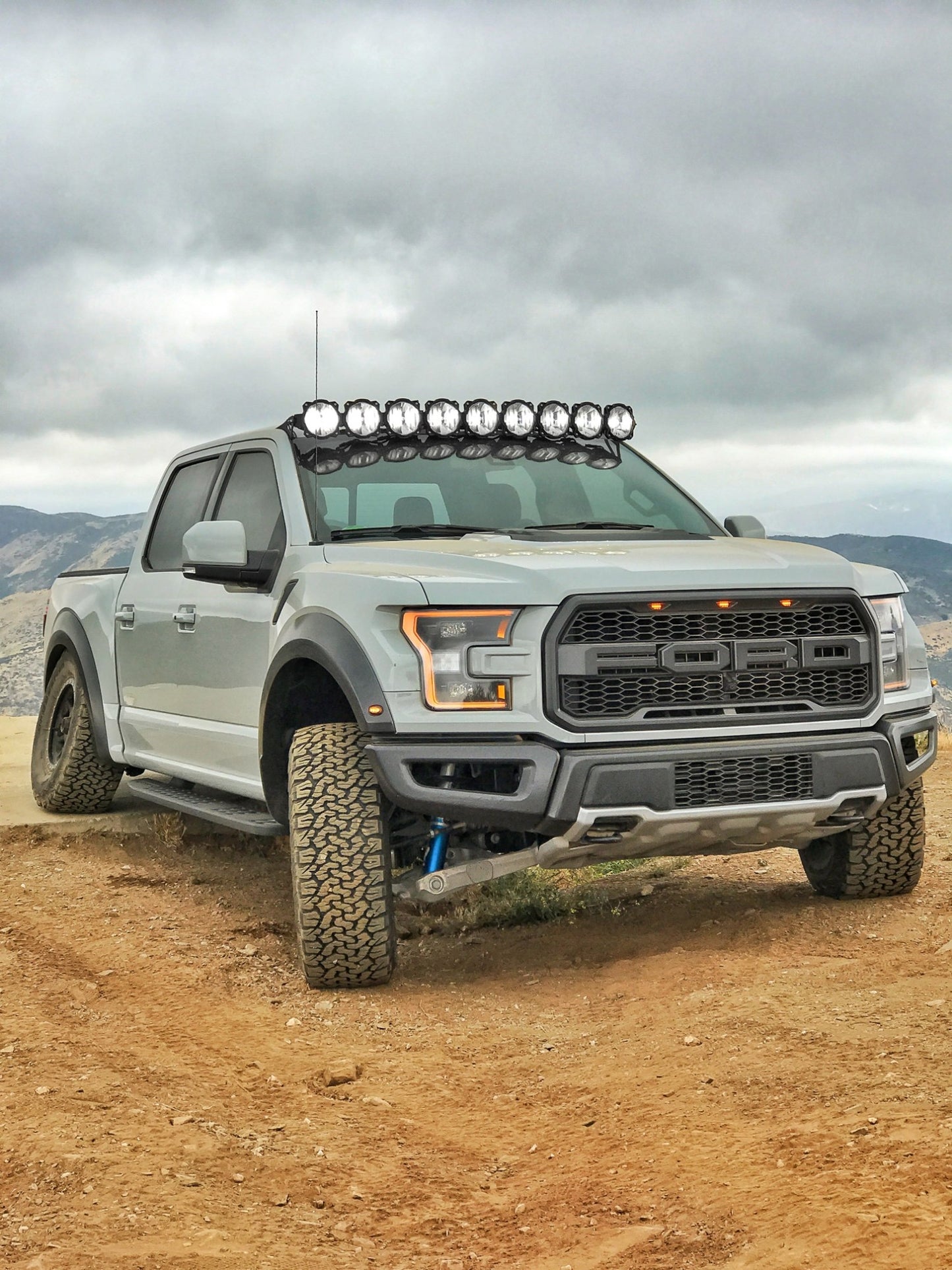 KC Pro6 Gravity LED 57in 9-Light Combo System 2015-2020 Ford F-150 SVT Raptor by KC HiLiTES