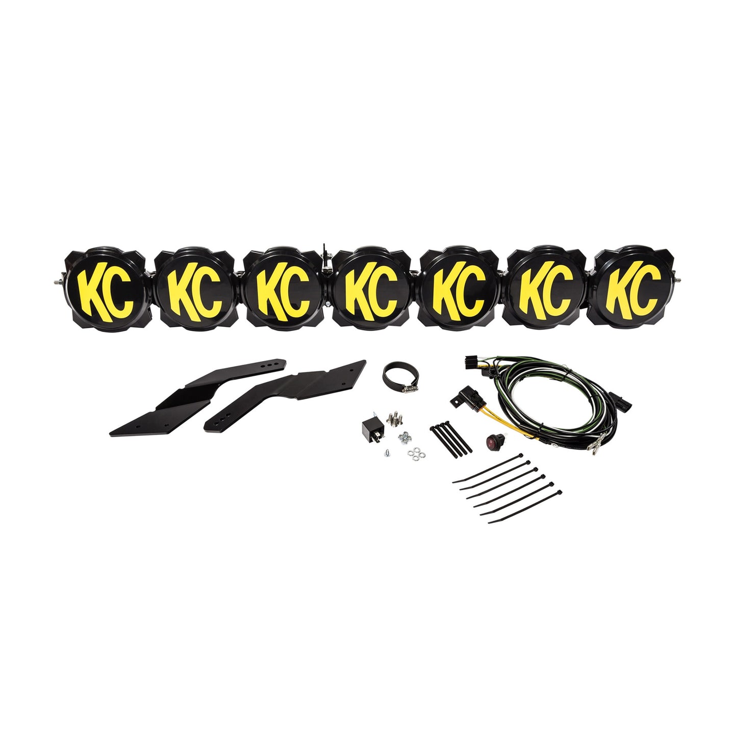 KC Pro6 Gravity LED 45in 7-Light Combo System 2017-2023 Can-Am Maverick X3 by KC HiLiTES