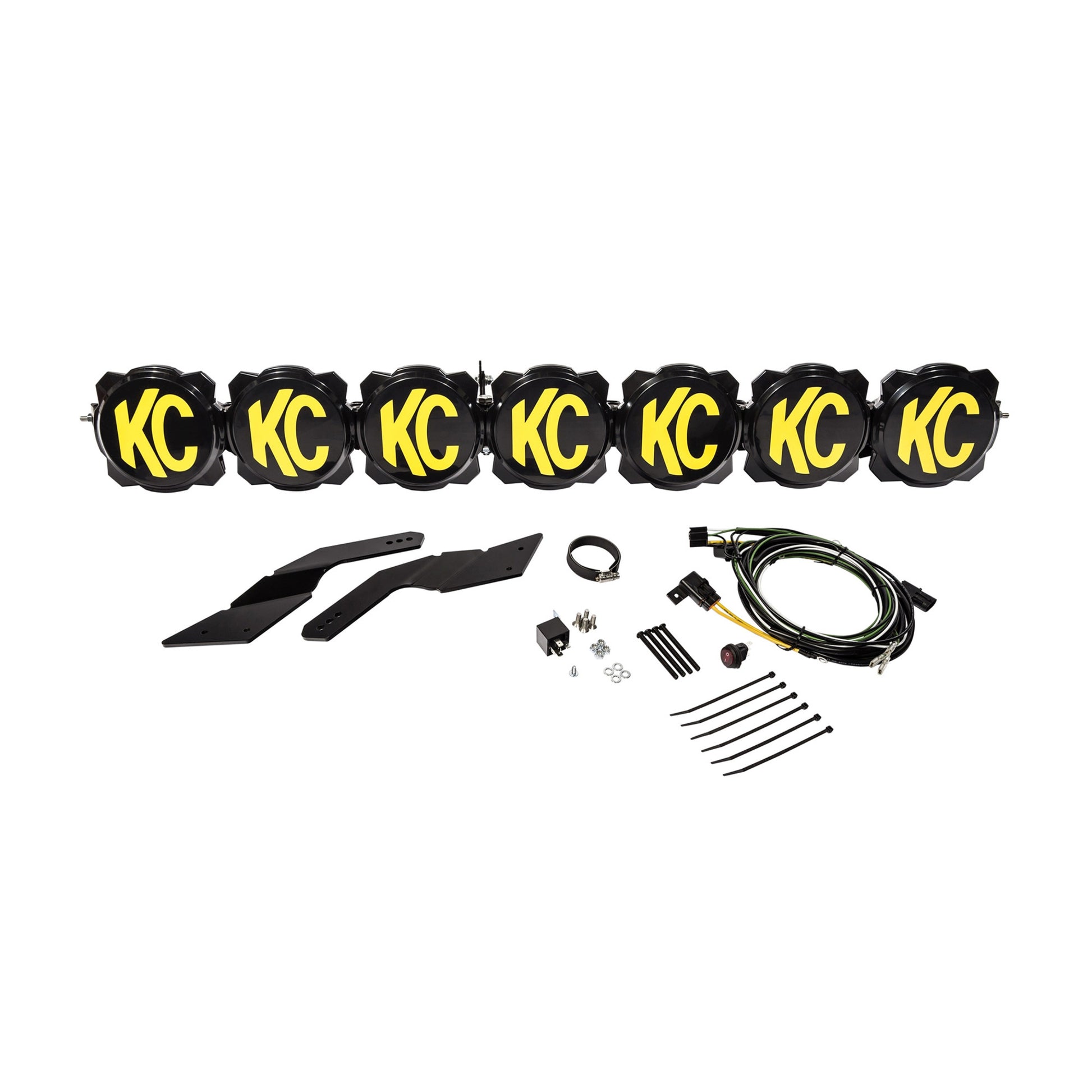 KC Pro6 Gravity LED 45in 7-Light Combo System 2017-2023 Can-Am Maverick X3 by KC HiLiTES