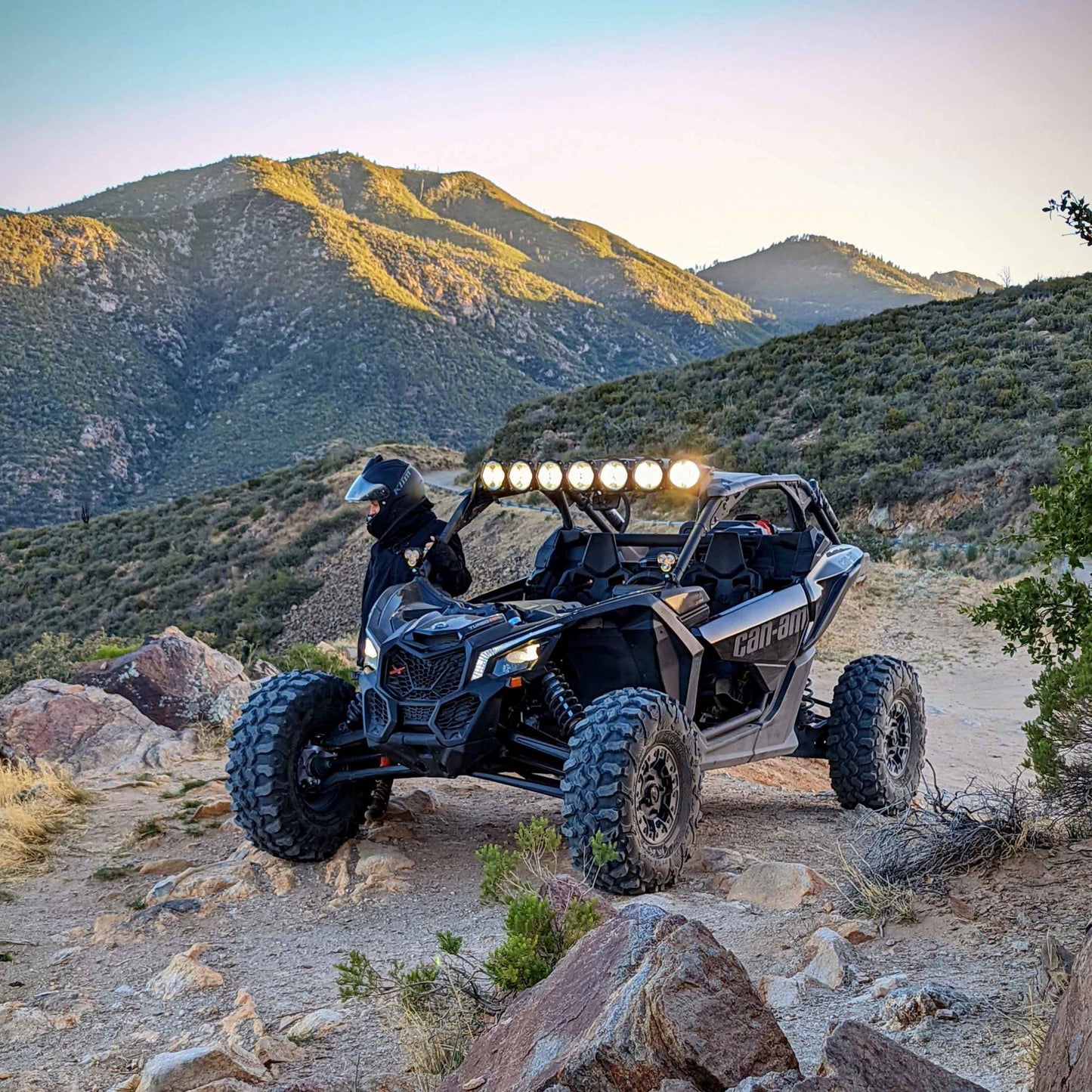 KC Pro6 Gravity LED 45in 7-Light Combo System 2017-2023 Can-Am Maverick X3 by KC HiLiTES