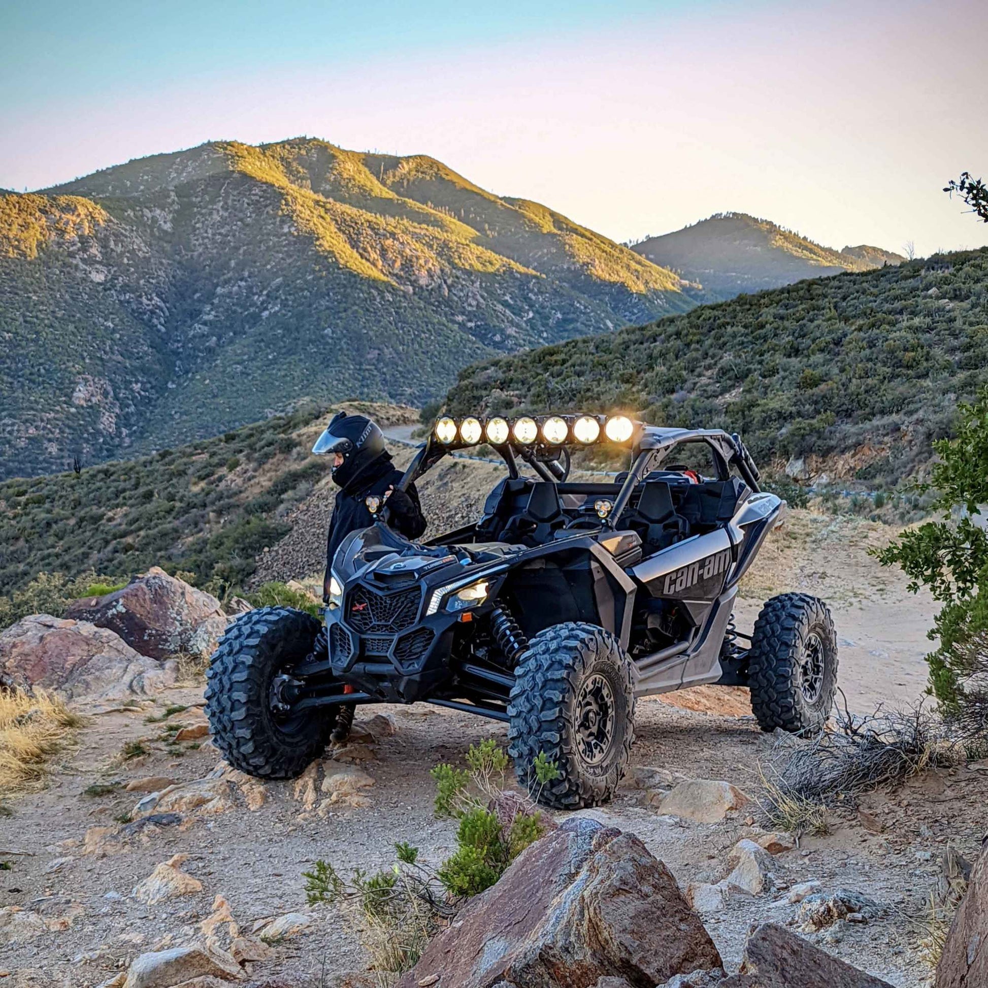 KC Pro6 Gravity LED 45in 7-Light Combo System 2017-2023 Can-Am Maverick X3 by KC HiLiTES