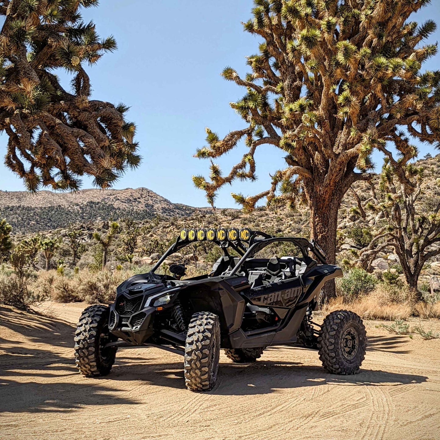 KC Pro6 Gravity LED 45in 7-Light Combo System 2017-2023 Can-Am Maverick X3 by KC HiLiTES