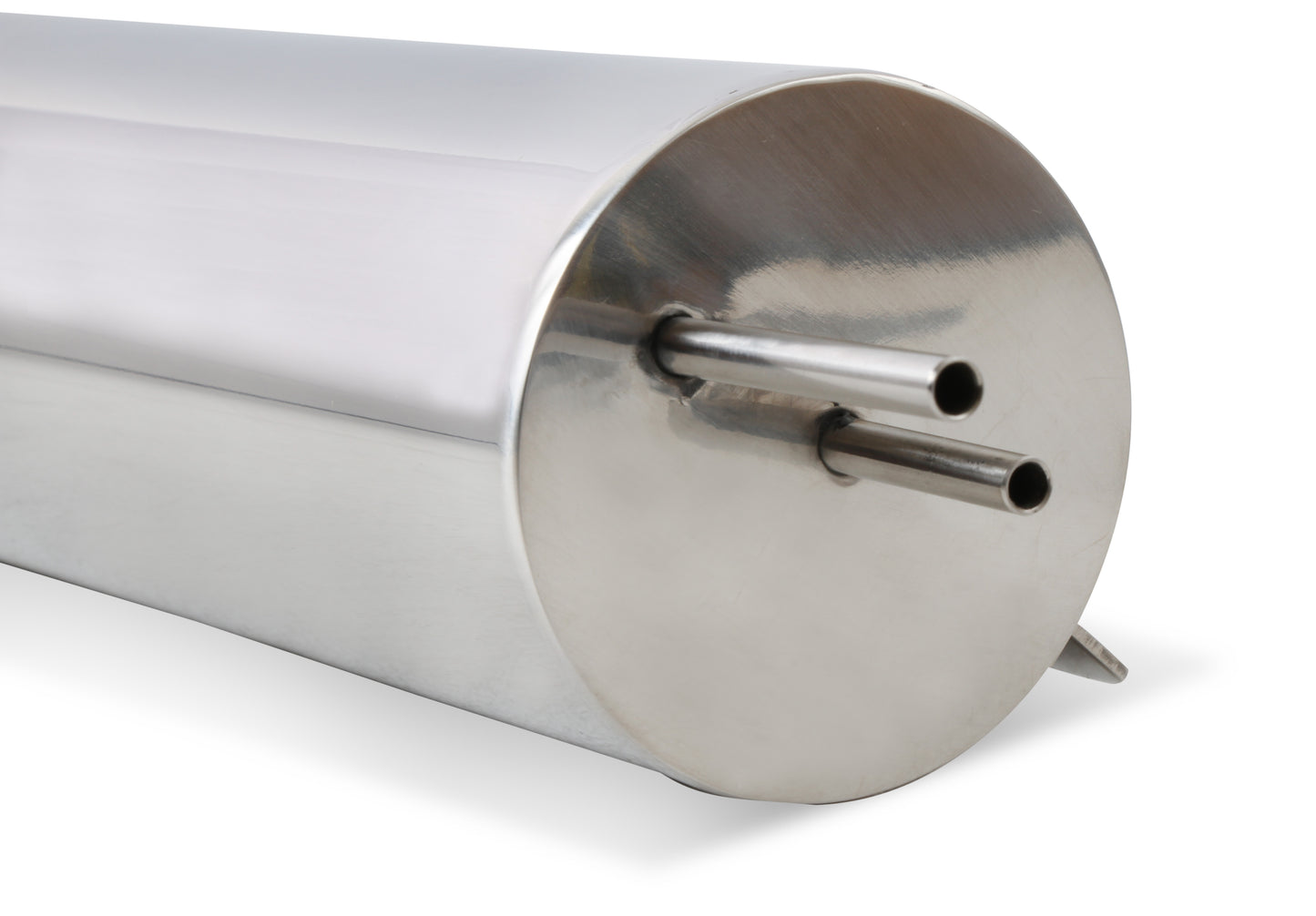 Mr. Gasket Overflow Tank - 3 Inch Diameter 10" Height Polished Stainless Steel by Mr Gasket