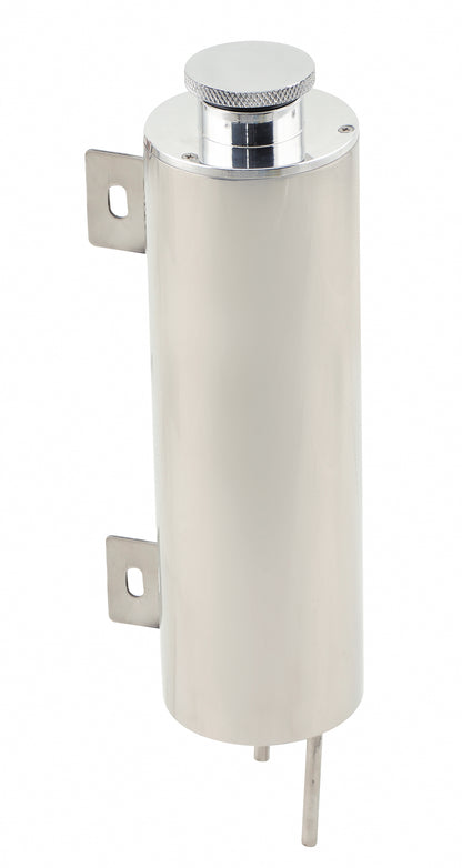 Mr. Gasket Overflow Tank - 3 Inch Diameter 10" Height Polished Stainless Steel by Mr Gasket