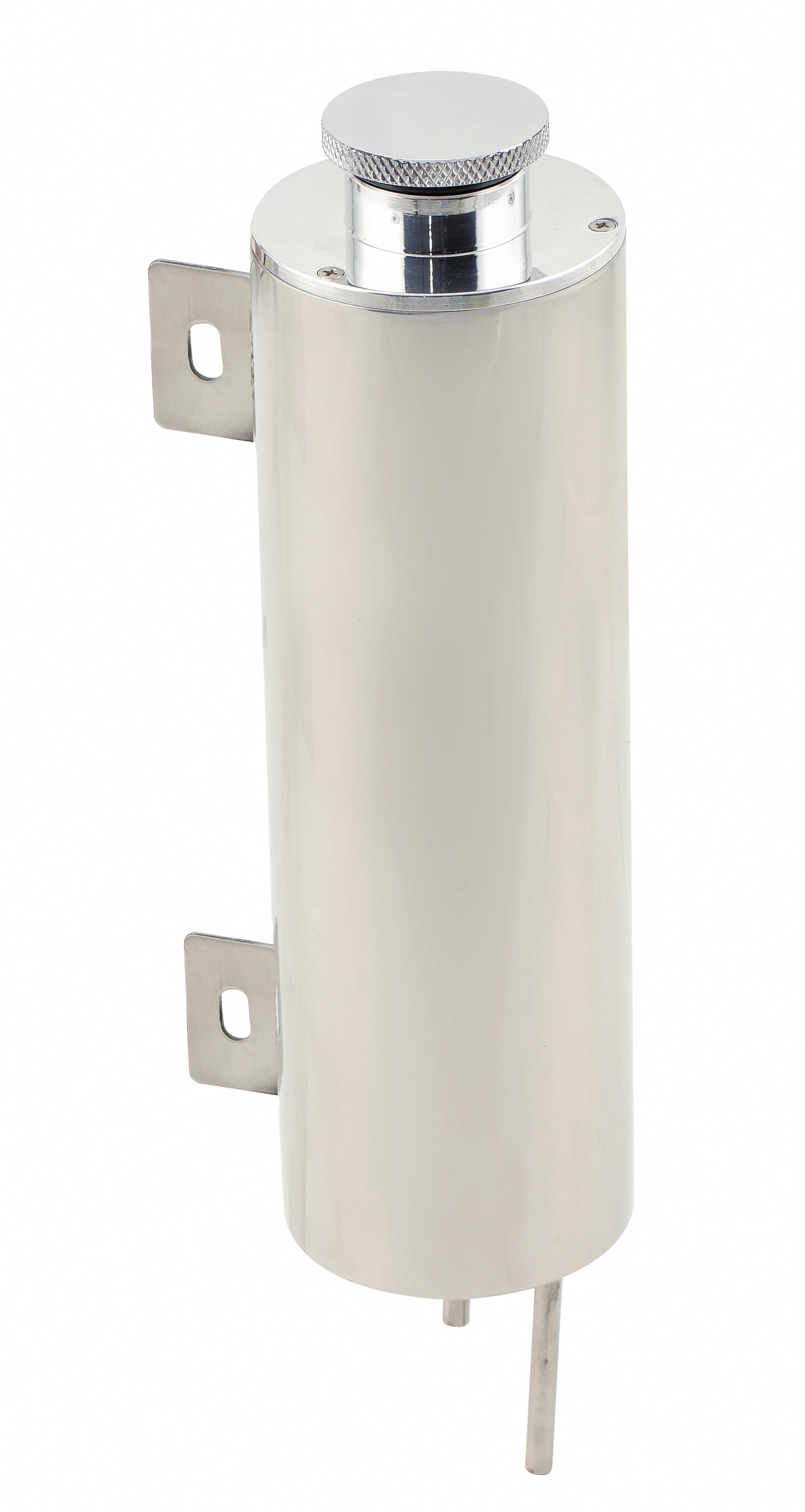 Mr. Gasket Overflow Tank - 3 Inch Diameter 10" Height Polished Stainless Steel by Mr Gasket