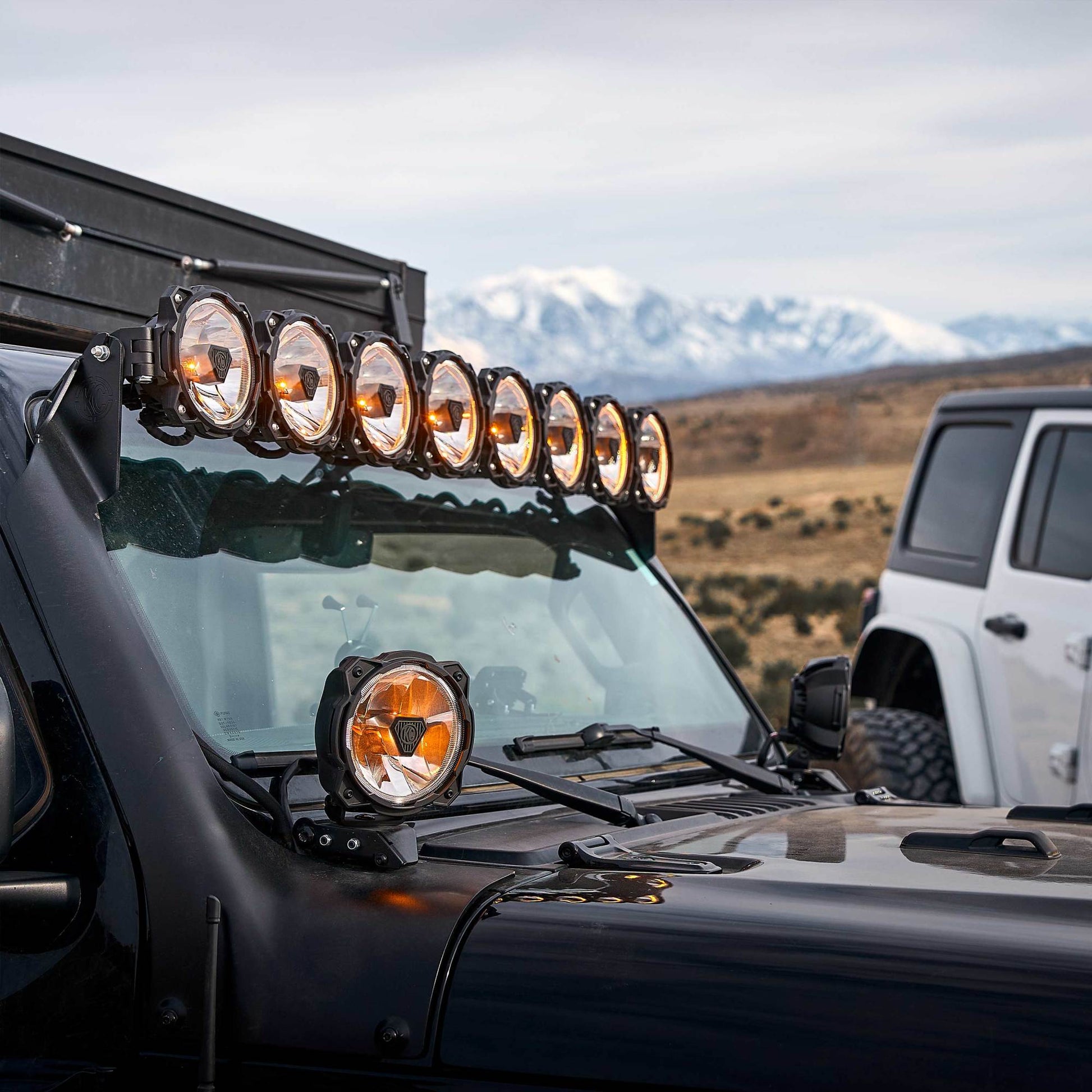 Gravity(r) Titan(tm) 6" LED - Pair Pack - Wide-40 Beam by KC HiLiTES