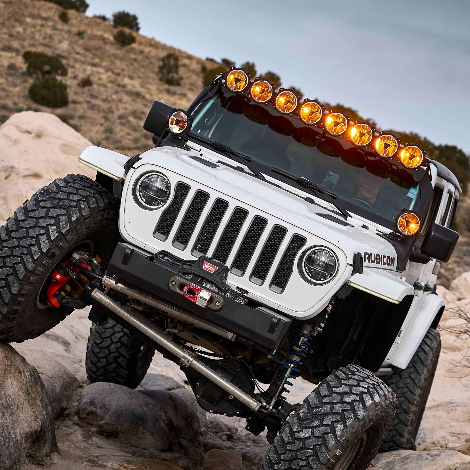 50" Gravity(r) Titan(tm) LED Light Bar - 8-Light by KC HiLiTES