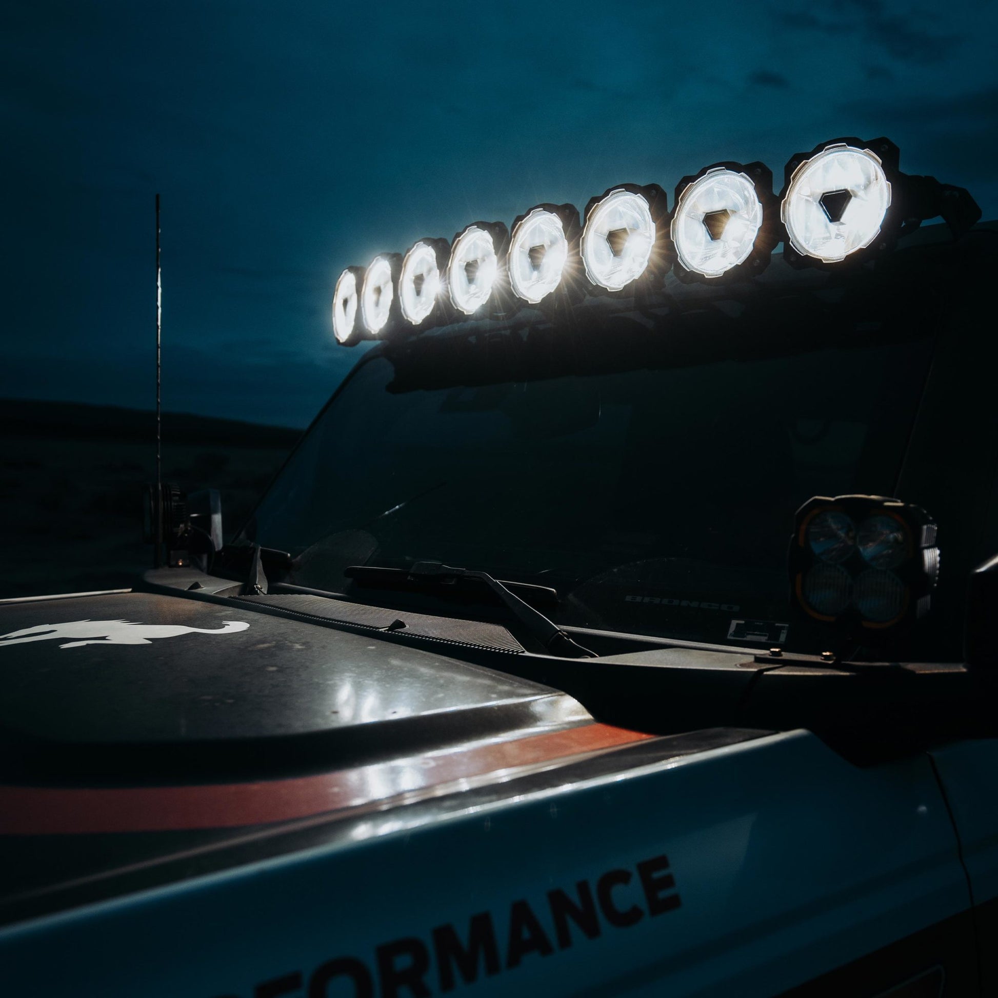 50" Gravity(r) Titan(tm) LED Light Bar - 8-Light by KC HiLiTES