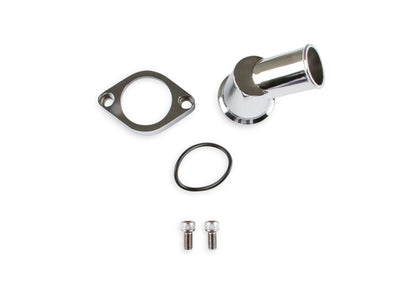Mr. Gasket O-ring Style Chrome Water Neck - 45 degree by Mr Gasket