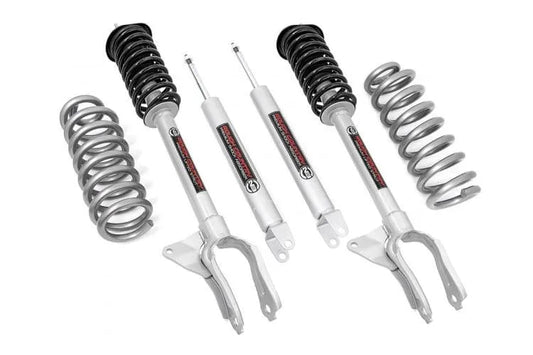 Rough Country 2016-2022 Jeep Grand Cherokee / 2016-2026 Dodge Durango 2.5 Inch Lift Kit by Rough Country