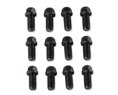 Mr. Gasket Header Bolts - 3/8-16 x 3/4 Inch Hex Head - Set of 12 by Mr Gasket