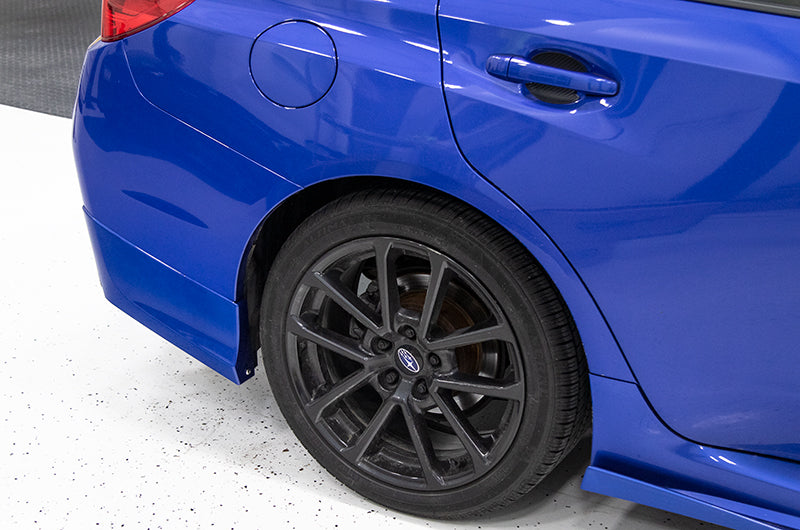OLM Paint Matched JDM Style Rear Splash Guards (Galaxy Blue Pearl) - 2015-2021 WRX / STI by OLM