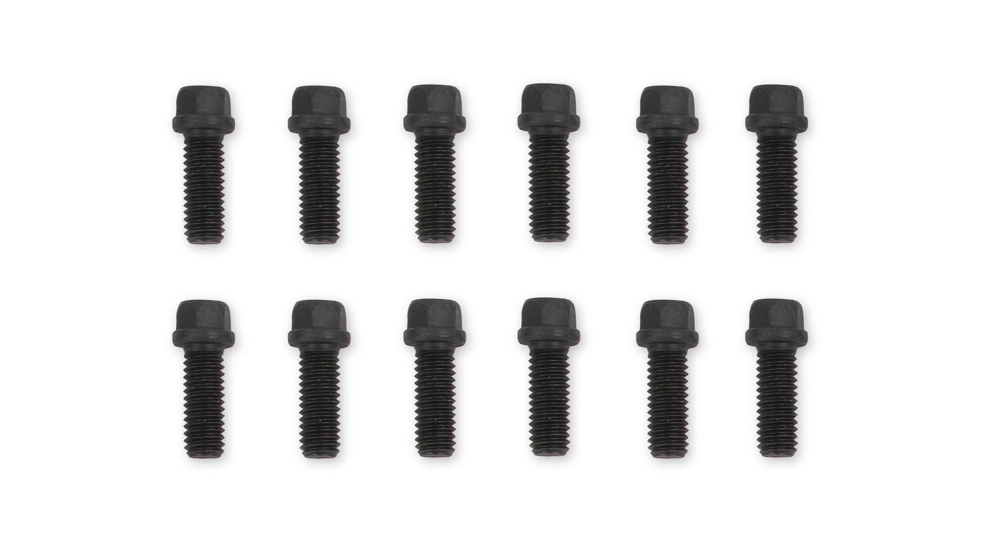 Mr. Gasket Header Bolts -3/8-16 x 1 Inch Hex Head - Black Oxide by Mr Gasket