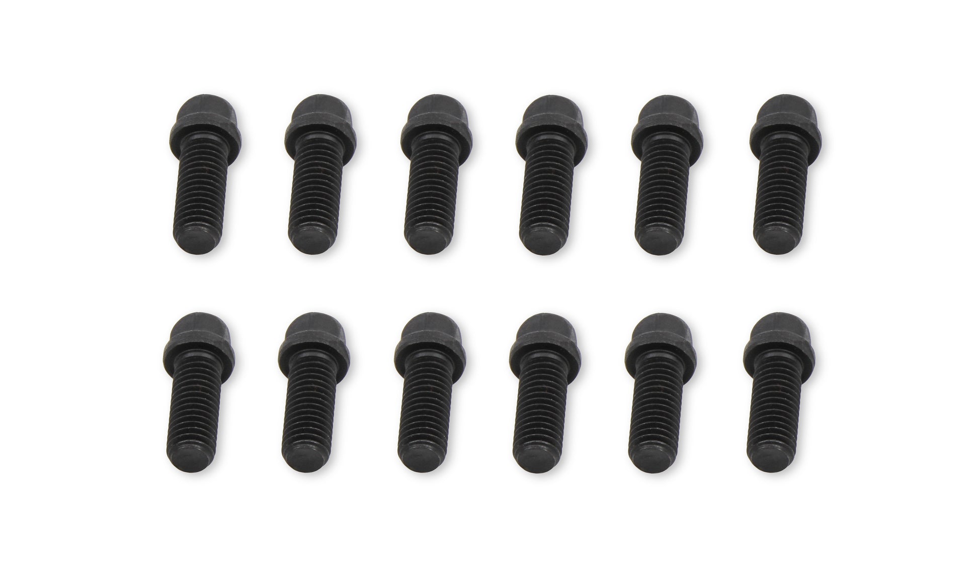 Mr. Gasket Header Bolts -3/8-16 x 1 Inch Hex Head - Black Oxide by Mr Gasket