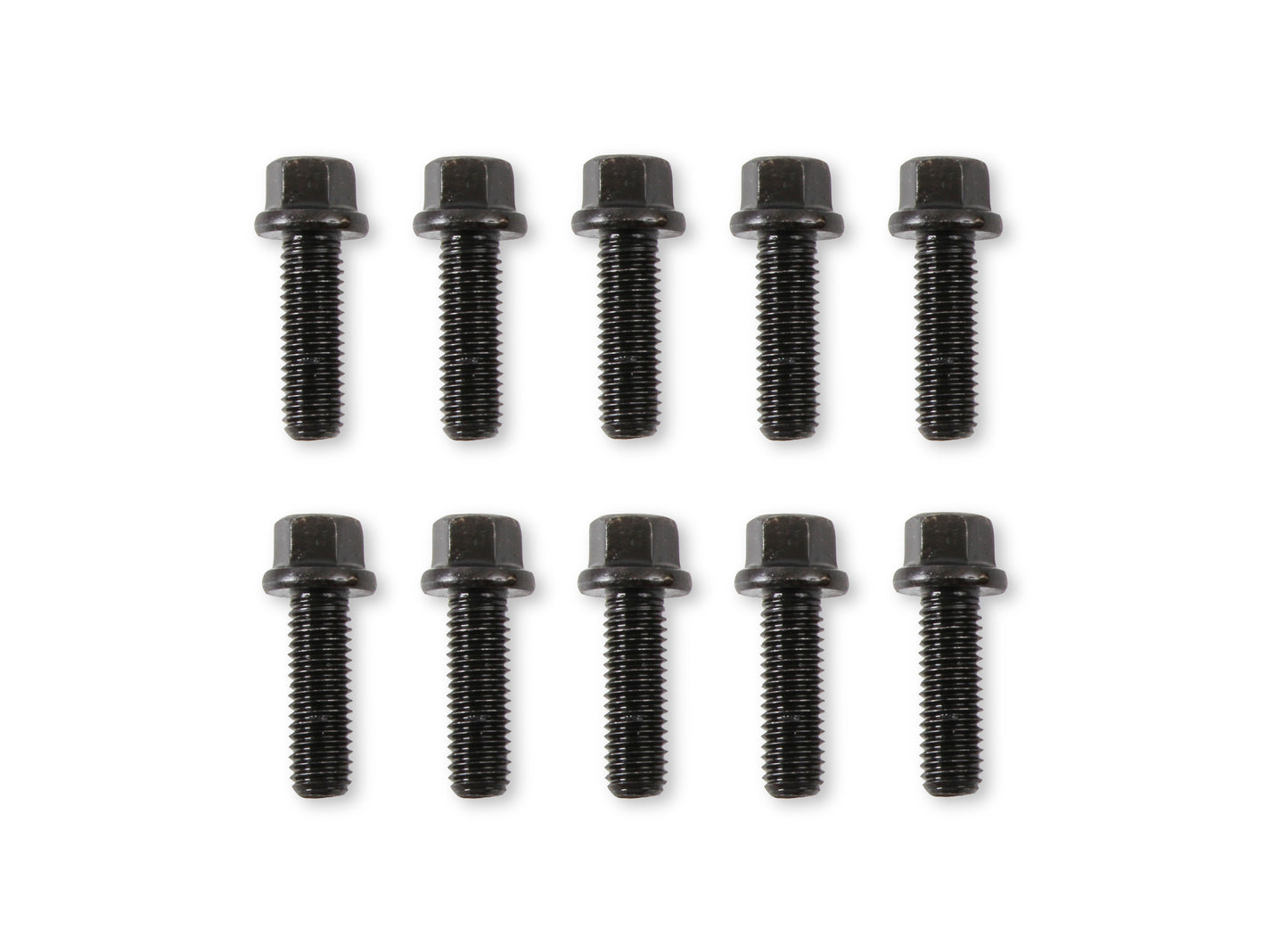 Mr. Gasket Header Bolts - M8-1.25 25mm Hex Head - Black Oxide by Mr Gasket