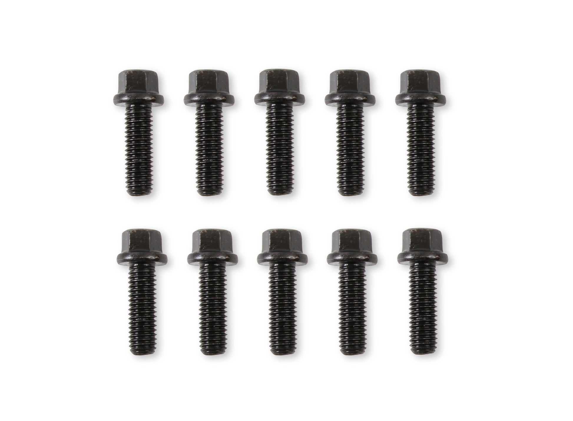 Mr. Gasket Header Bolts - M8-1.25 25mm Hex Head - Black Oxide by Mr Gasket