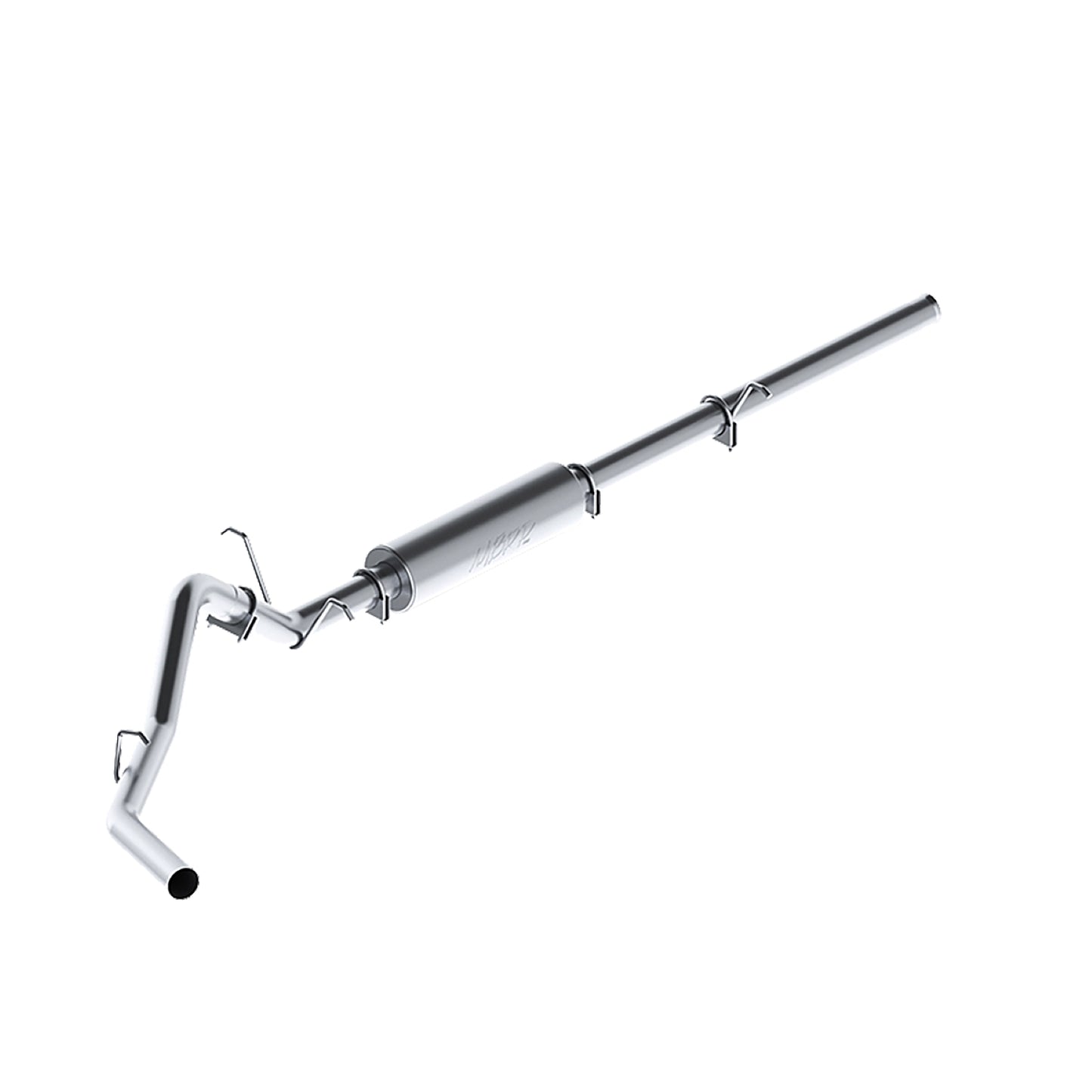 3in. Cat-Back. Single Side Exit. Aluminized Steel. by MBRP Exhaust