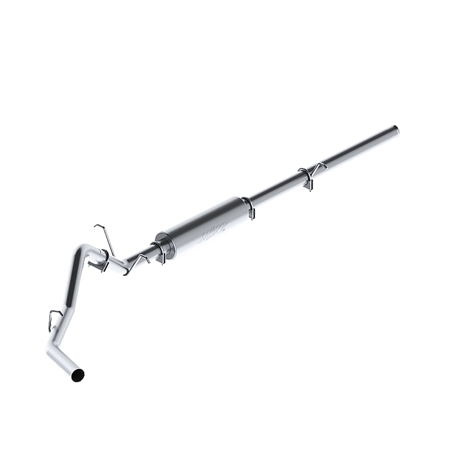 3in. Cat-Back. Single Side Exit. Aluminized Steel. by MBRP Exhaust